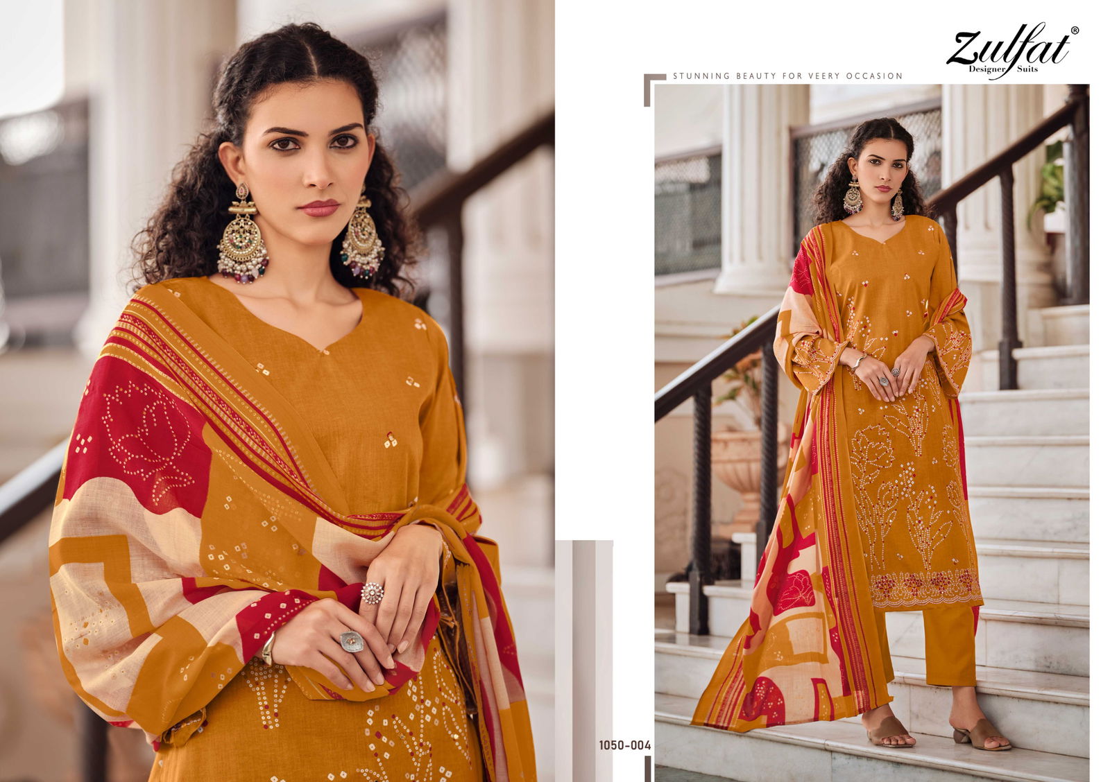 Shanaya By Zulfat Printed Jam Cotton Printed Dress Material Orders In India
